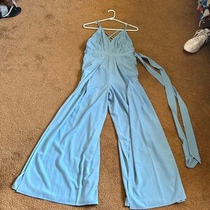 Blue Women’s Romper